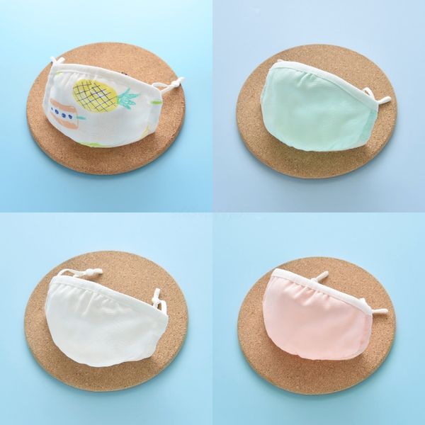 

20 1pcs comforable cartoon face masks non woven mouth-muffle dustproof fun designer printed windproof health prote #137 #465, Black