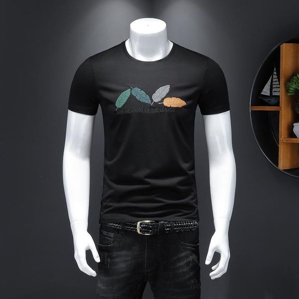 

2020 new summer men's designer t-shirt maple leaf motorcycle men's women's t-shirt men's luxury designer t shirts