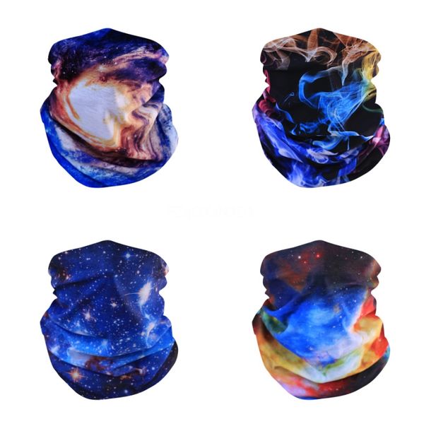 

4pcs seamless neck gaiter outdoor cycling bandana fa er cooling polyester summer magic scarf sunblock sports eadwear#750