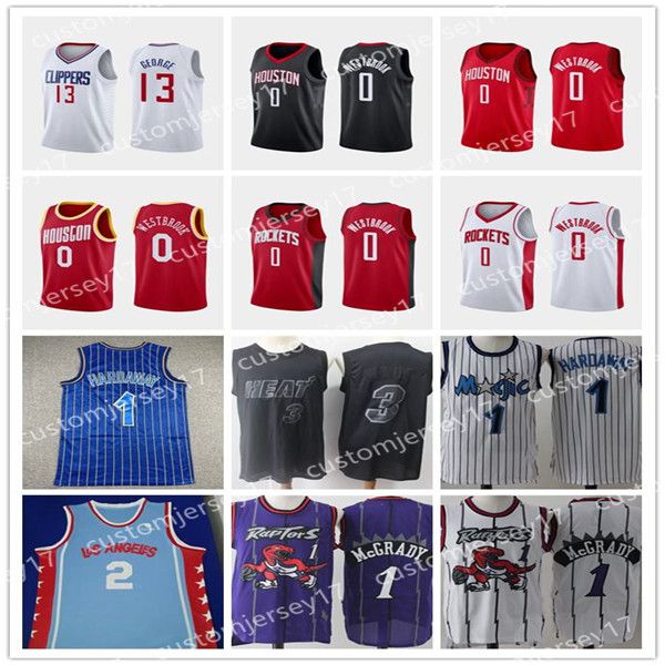 

ncaa 0 westbrook 3 davis james high school 1 hardaway russell jerseys penny college basketball 23 lebron anthony city jersey, Black