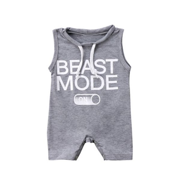 

baby boy sleeveless jumpsuits letter printed romper loose jumpsuit outfits clothes for boy romper newborn toddler jumpsuit, Blue