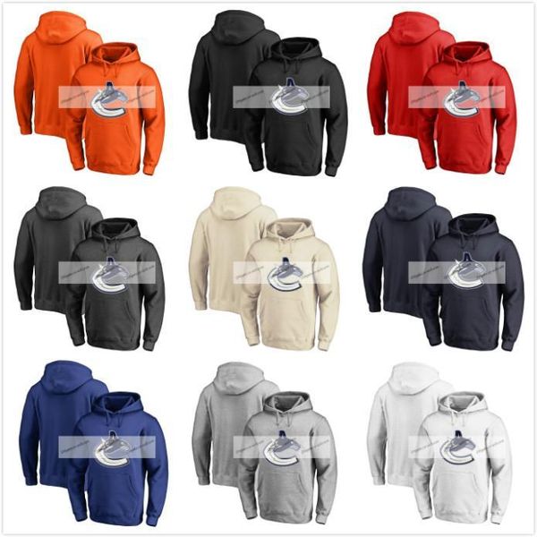 

custom vancouver canucks 6 brock boeser 22 daniel sedin henrik sedin hoodie jerseys pullover hoodie name number blank stitched sweatshirt, Black;red