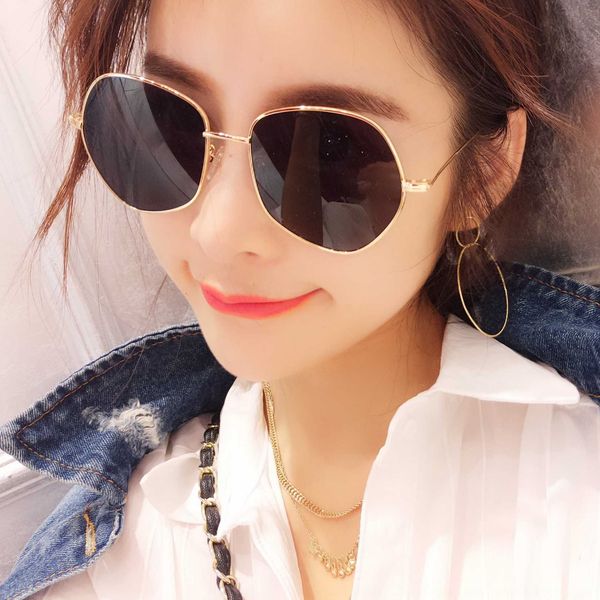 

trendsetter sun polygon transparent ocean sheet sunglasses metal fashion sunglasses glasses, White;black