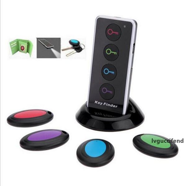 

2018 new 4 in 1 key finder bluetooth wireless trackaing anti lost reminder led light locator for keychain wallet child