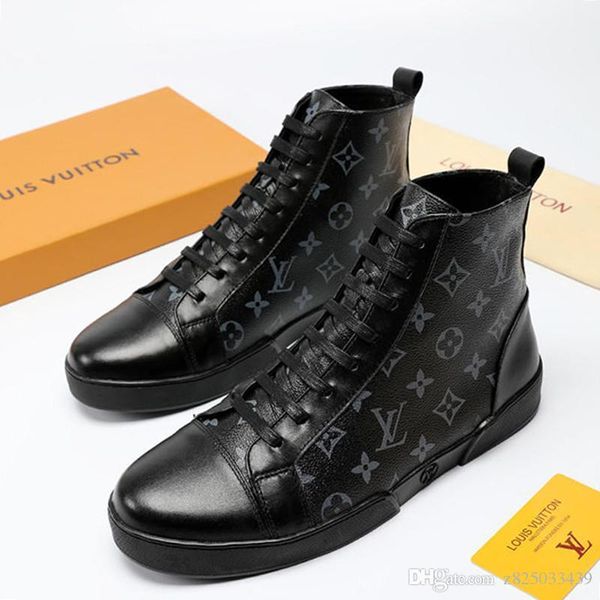 

fashion mens shoes breathable chaussures pour hommes luxury mens shoes casual ankle fashion boots zapatos de hombre tattoo sneaker boot