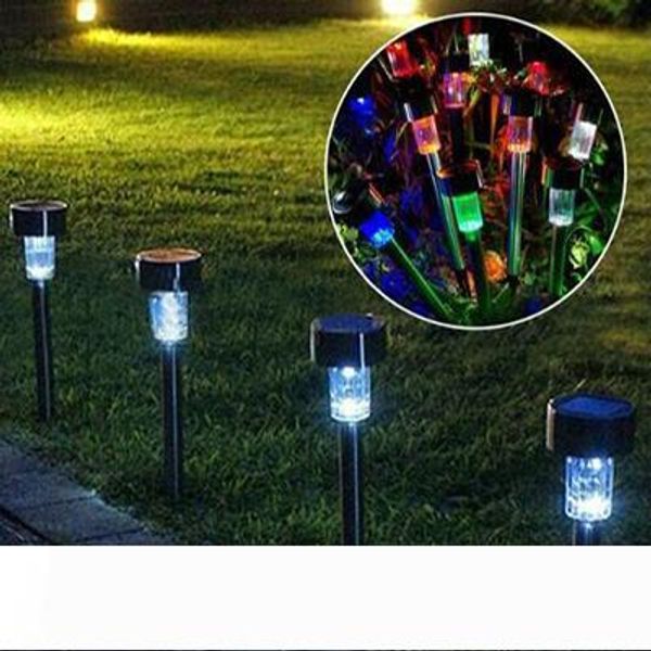 

led solar lights lawn light plastic garden outdoor sun light corridor lamp outdoor garden party lamp solar powered colored solar lamps