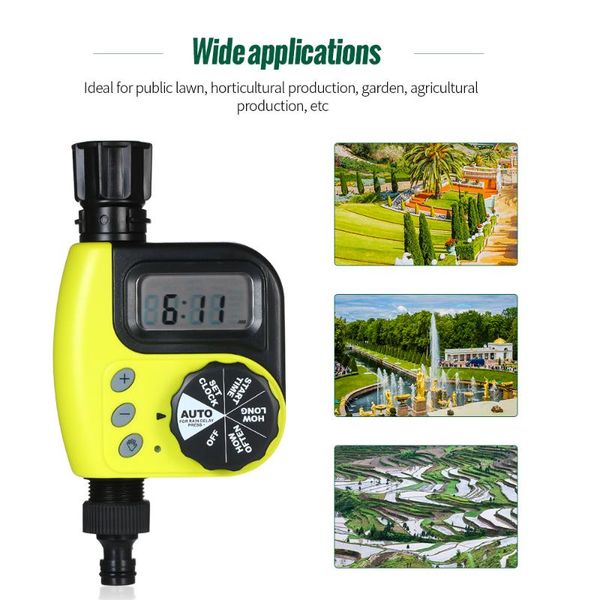 

automatic water timer garden irrigation controller 1-outlet programmable hose faucet timer garden automatic watering device