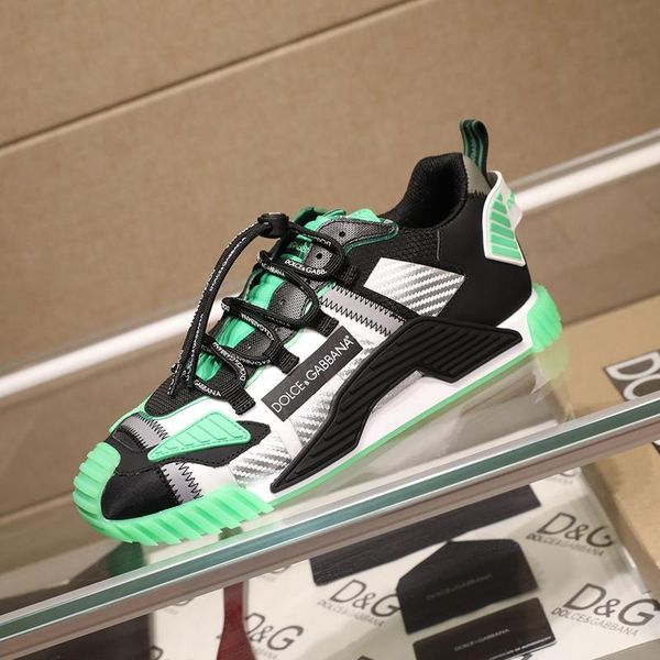 

2020 brand designer high-quality men's casual sports shoes, outdoor casual shoes, with original box packaging size 38--45. 0032, Black