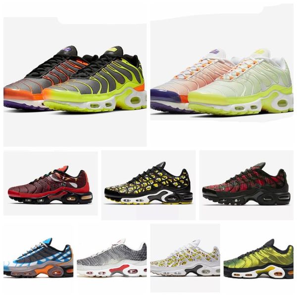 

2020 tn plus se running shoes men sunburst 97 max trainers chaussure homme 95 designer sport sneaker 98 eur40-45