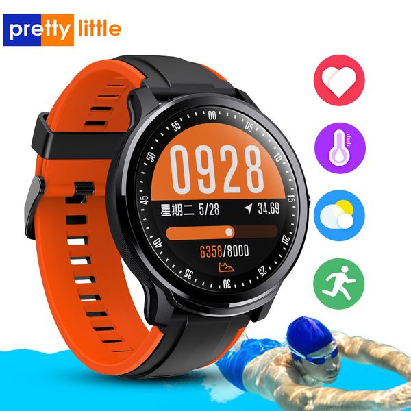 

SN80 smart watch men IP68 Waterproof full touch smartwatch screen heart rate blood pressure fitness track sports music camera