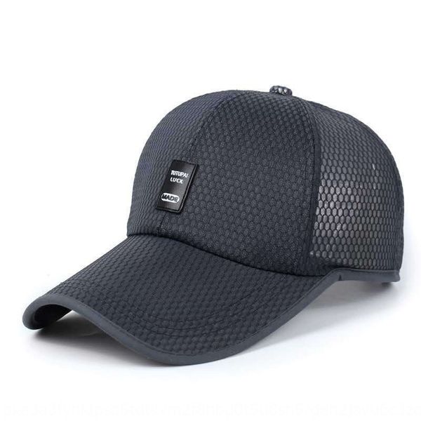 

new korean style outdoor all-match full-mesh breathable sun hat men's and women's baseball baseball cap gauze cap, Blue;gray