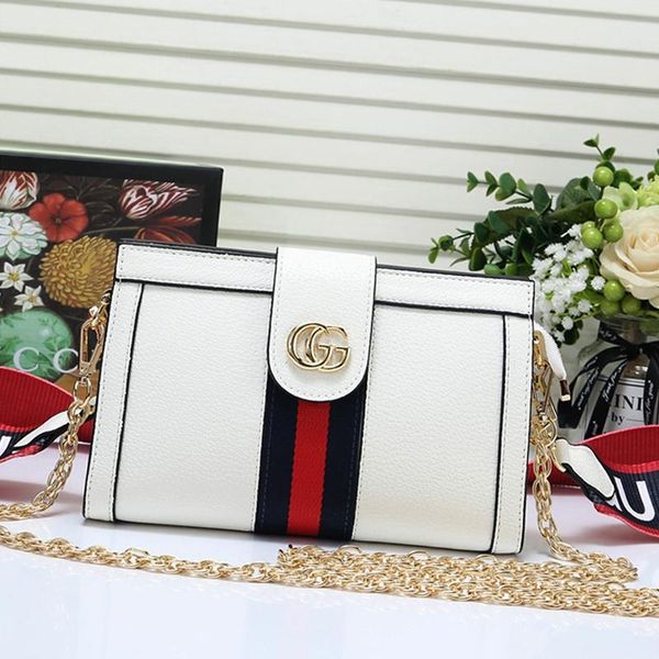 

new arrival women bag leather zipper shoulder bags fashion classic type chain crossbody bag clutches handbag lady messenger bags drop ship