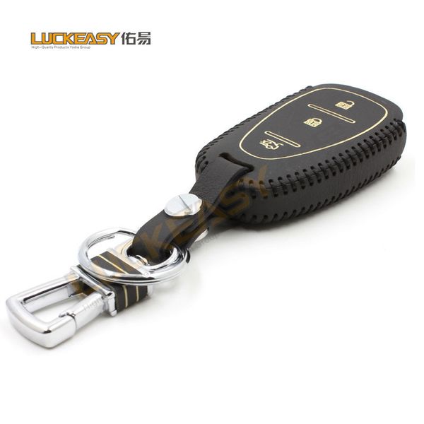 

luckeasy for chevrolet cruze 2015 1.4t dcg shell key cover holder kraft first layer 2013 car key case key2a