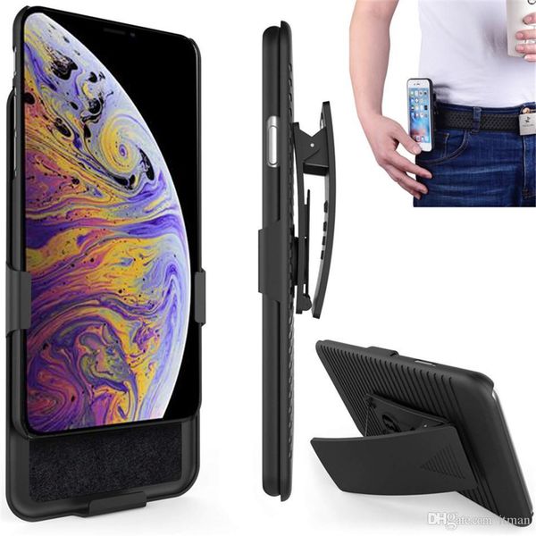 

for apple iphone xr rugged case full body protection belt clip holster kickstand cover for iphone 7 8 plus no heavy pt2009 ebsrk