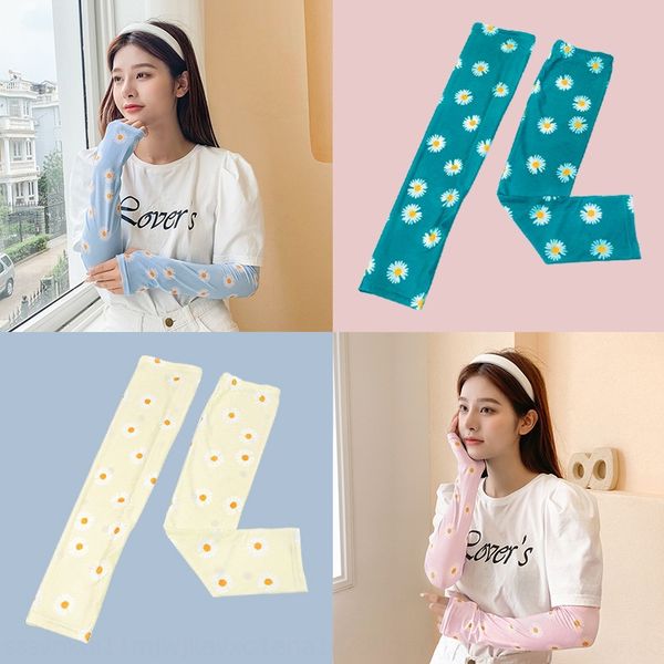 

ice silk sleeve outdoor sports outdoor sports riding anti-ultraviolet breathable arm women's sleeve, Black