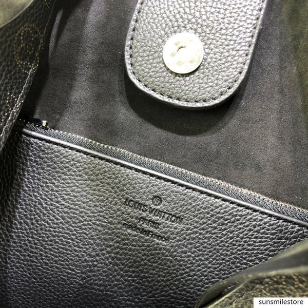 

hobo 53381 selling shelves women s shoulder bag leather black letter