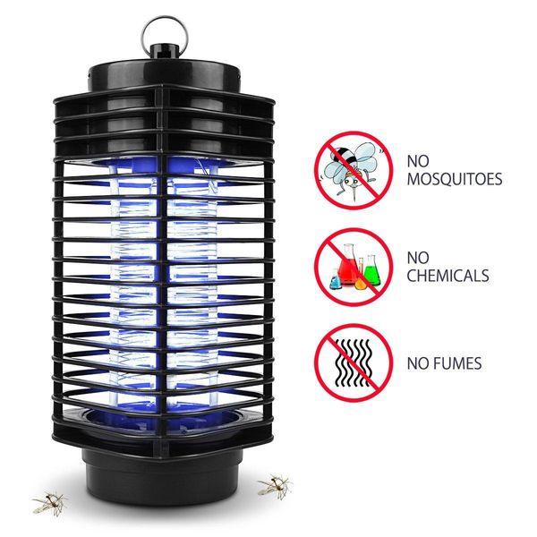 DHL navio livre eletrônico Mosquito assassino Eletrônico Insect Killer Bug Zapper Armadilha Photocatalyst Fly Zapper UV Night Light Armadilha Lamp