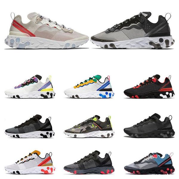 

react element 87 55 running shoes for mens anthracite light bone bright green hyper pink script camo womens sports sneakers traienrs