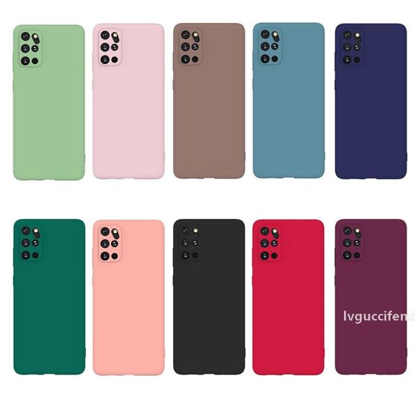 

slim soft tpu case for samsung s20 plus s20 ultra s20 a91 a81 a71 a51 a41 a21 matte ultra thin plain luxury gel colorful phone cover coque