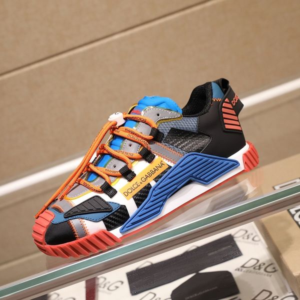

297 brand designer high-quality men's casual sports shoes, outdoor casual shoes, with original box packaging size 38--45, Black