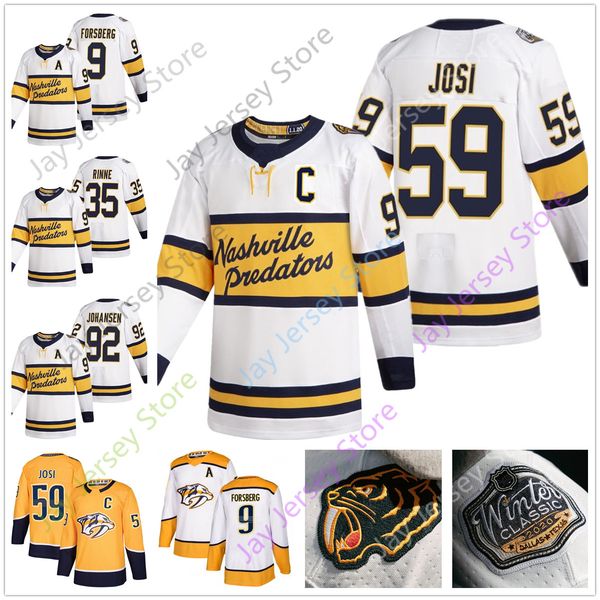 

nashville predators джерси хоккей 9 форсберг 35 пекка ринне 59 йоси 92 джохансен 95 дюшен размер s-3xl, Black;red