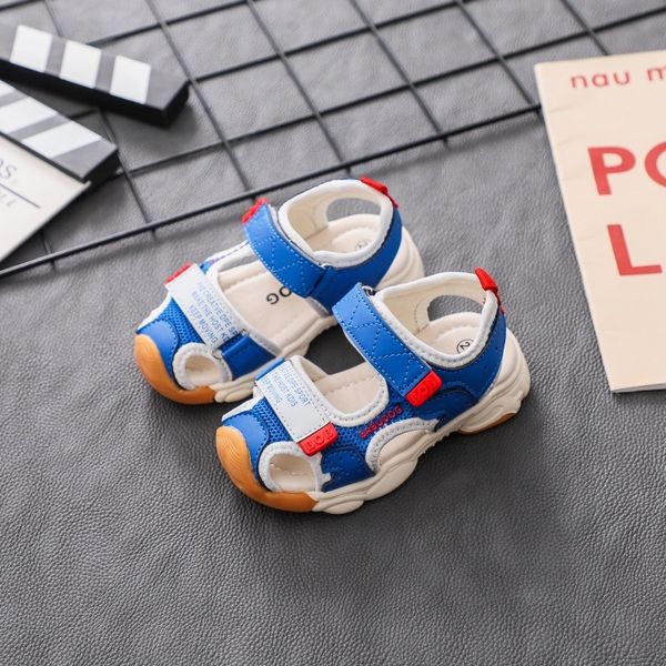 

ребенок в возрасте 1-3 лет и детские теленок низкие девочки сандалии мальчика обувь спорт пляж обувь детская сандалии партии, Black;red