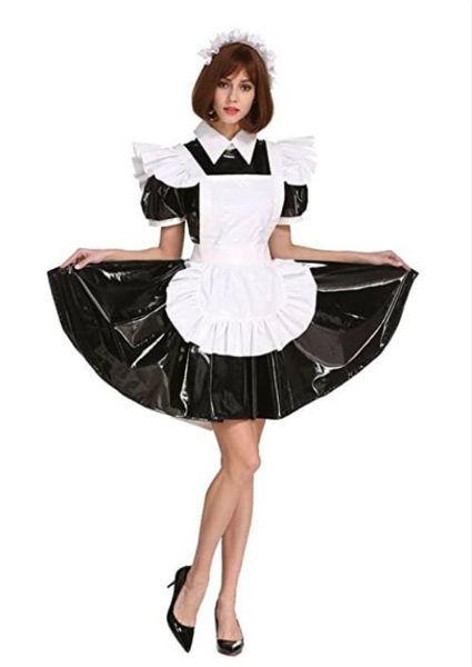 

new sissy maid lockable еѬное плае кѬодѬеинг дл мђжин пл ѬазмеѬ кома, Black;red