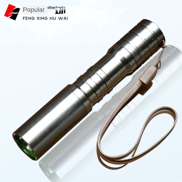 

мини ослепления фонарик фонарик q5 светодиодный нержавеющей стали дома освещая портативный 18650 зарядный дистанционного излучения