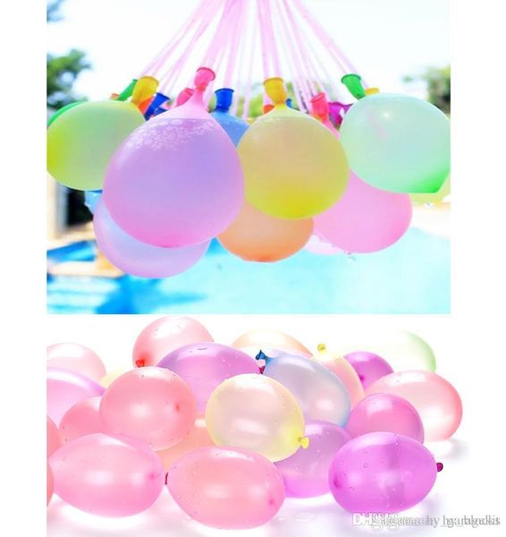 

111psc easy water filled party summer children garden water outdoor play colorful for filling the kids toys fast balloons in game goknj