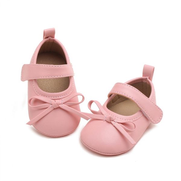 

toddler shoes pu leather first walkers shoes baby girls bow fringed soft soled non-slip footwear crib hot
