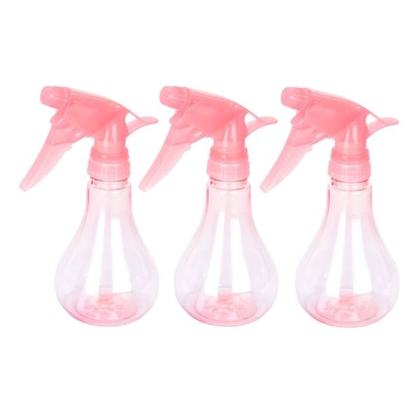 

3pcs plastic 250ml empty plant trigger mister water spray bottle for plants