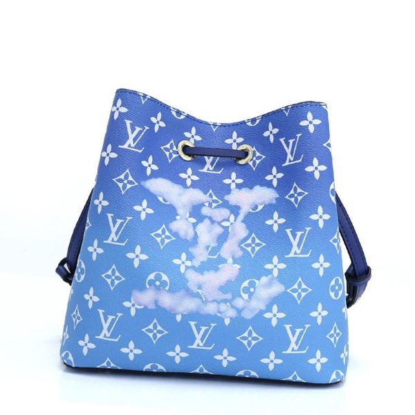 

classic designer women bags leather bucket bag drawstring shoulder bag simple style womens crossbody bags fast delivery sale