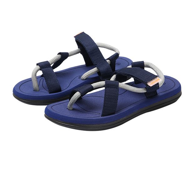 

2019 new summer beach shoes men sandals roma leisure breathable clip toe is cool procrastinate dual-purpose sandal male mx200617, Black