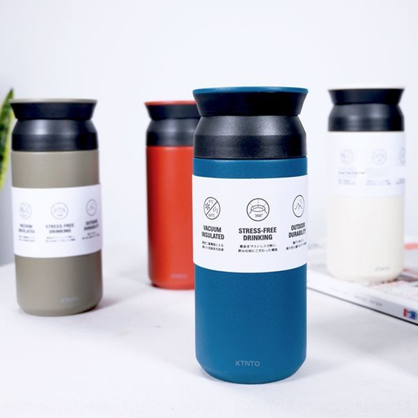 

creative coffee female student korean cup thermos cupcoffee thermos cupstyle personalized cup fresh simple lettering