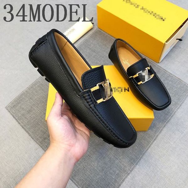 

мужская обувь мокасины повседневная обувь моды роскошные мужские ботинки из натуральной кожи мужские мокасины мокасины mans скольжению на об, Black