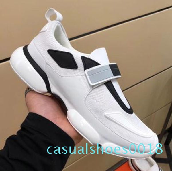 

cloudbust casual shoes 18ss designer sneakers casual shoe men women genuine leather fashion paste shoes c18, Black