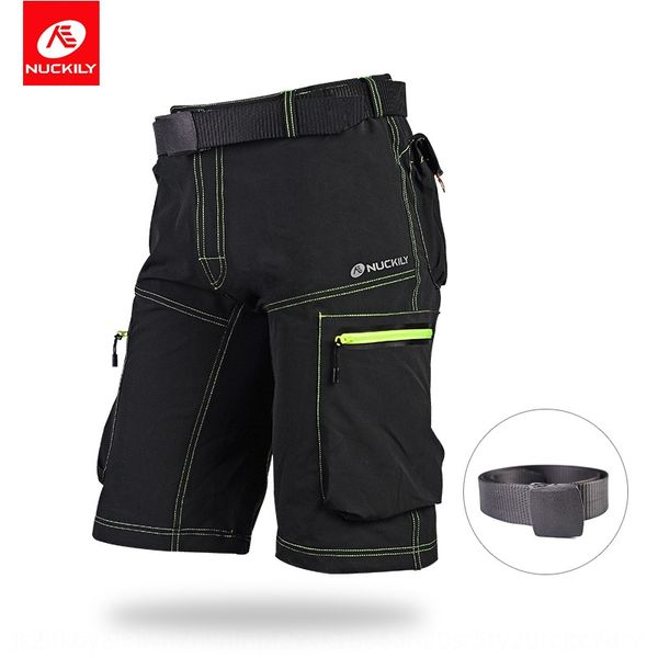 

casual clothes men's cycling shorts equipment cycling pants men's wear-resistant bicycle equipped bicycle loose breathable no pad, Gray;blue