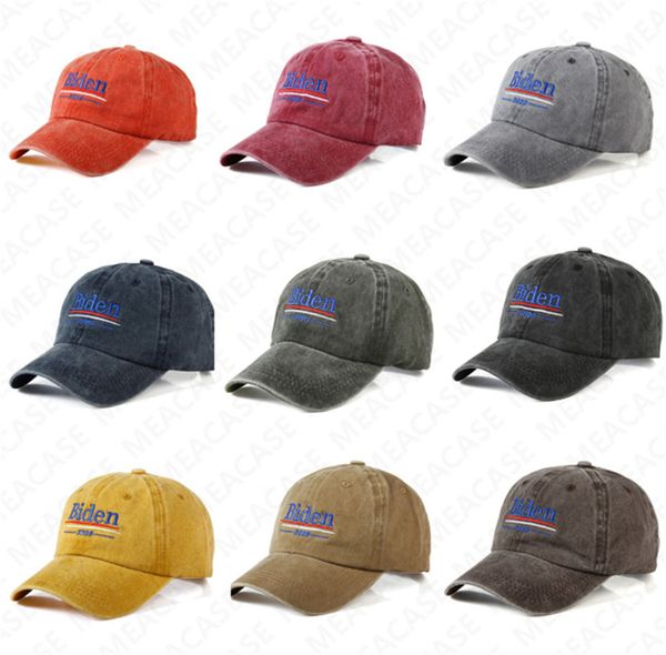 

biden 2020 letters print visor cap usa election biden baseball caps summer embroidery casual sun hat sports beach peaked cap headgear d7612, Yellow