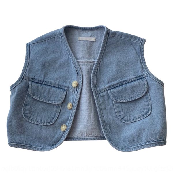 

spring korean wear children's clothing vest denim outdoor children's sleeveless baby small vest skin-friendly fabric, Camo
