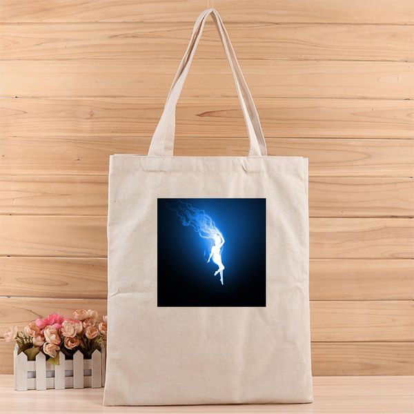 

мода воѬекий girl иѬовой 3d пеан девоек и женкие canvas tote bag ком дл покђ