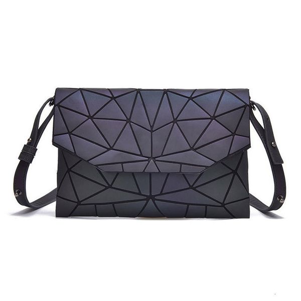 

2020 fashion geometric luminous messenger bags casual clutch bag for women evening bag shoulder bags handbags
