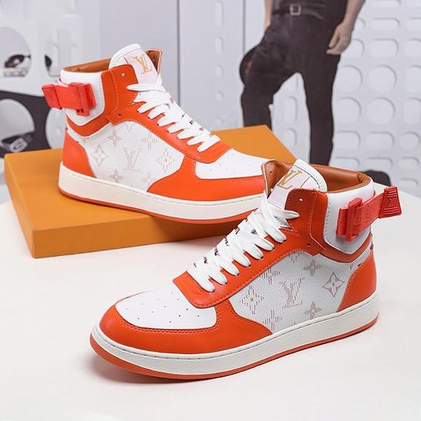 

new casual mens shoes sports fashion scarpe da uomo rivoli sneaker boot mens shoes fashion type bottes hommes ankle boots with box fast ship, Black