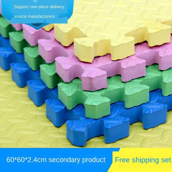 

thickened foam floor 2.4cm baby puzzle stitching climbing mat 60 large micro-defective jigsaw puzzle floor mat