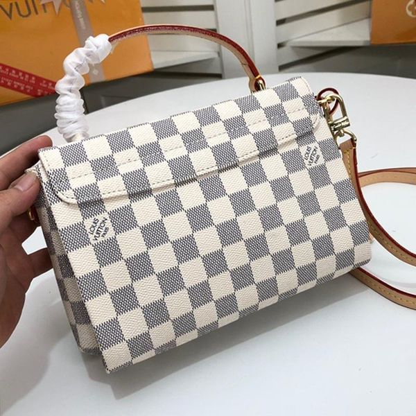 

vintage women bags designer luxury crossbody bag bolso bandolera plaid handbag ladies shoulder bag small flap leather messenger bag sale