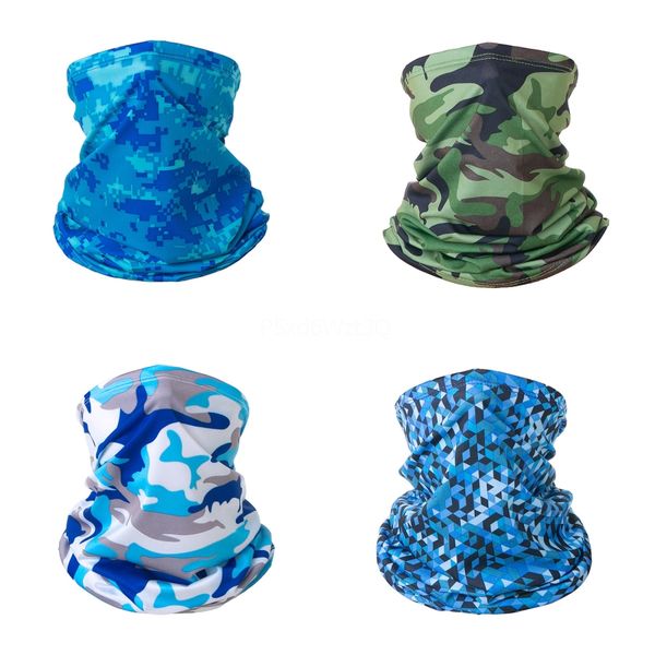 

camouflage face mask scarf outdoor breathable qiuck-drying neck mouth protect er wrap with hanging ear bicycle motorcy #592#629, Black