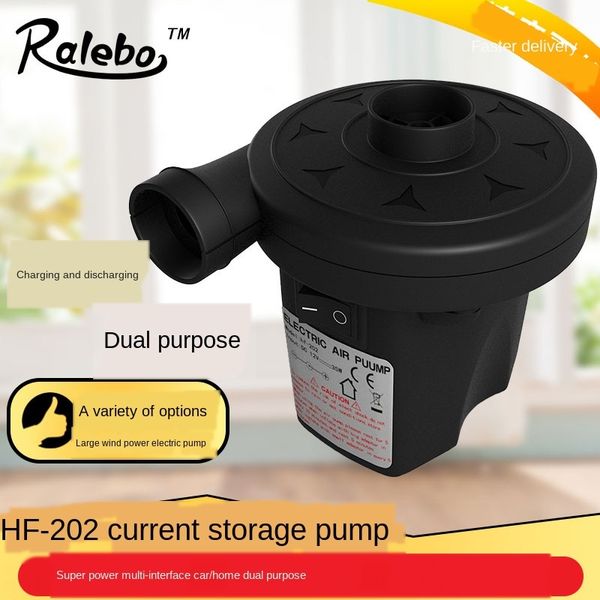 

hf202 domestic large wind-driven dual-purpose air pump for vehicles super power inflatable pumping current storage pump