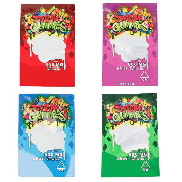 

420 packaging zipper bag fudge plastic cookies mylar bags edibles candy smell proof mylar bags medicated candy