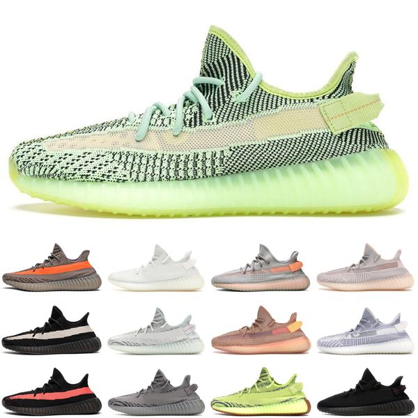 

kanye west zyon men women running shoes zebra cinder asriel israfil sulfur tail light yecheil glow mens trainers sports sneakers