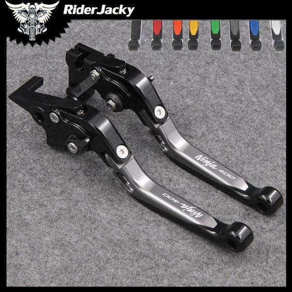

riderjacky folding extendable motorcycle brakes clutch levers for ninja400 ninja 400 2020