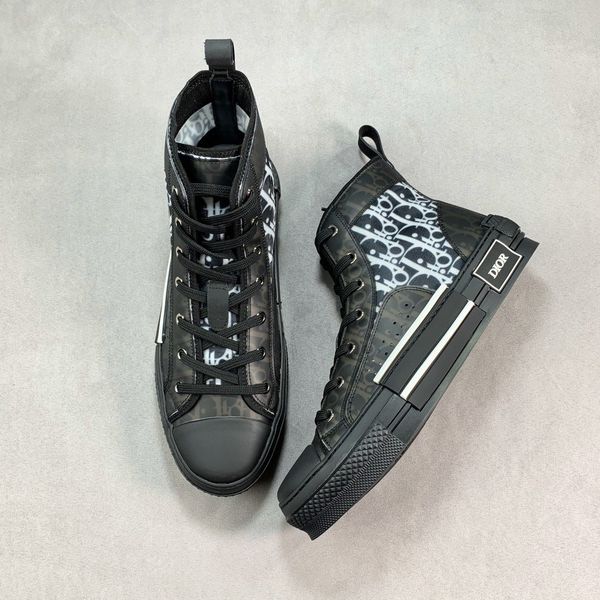 

new24 high-men's and women's casual shoes, fashionable all-match sports shoes, outdoor comfortable shoes, original box packaging, Black